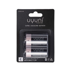 C Battery, 1,5V, 6700 mAh, 2-pack