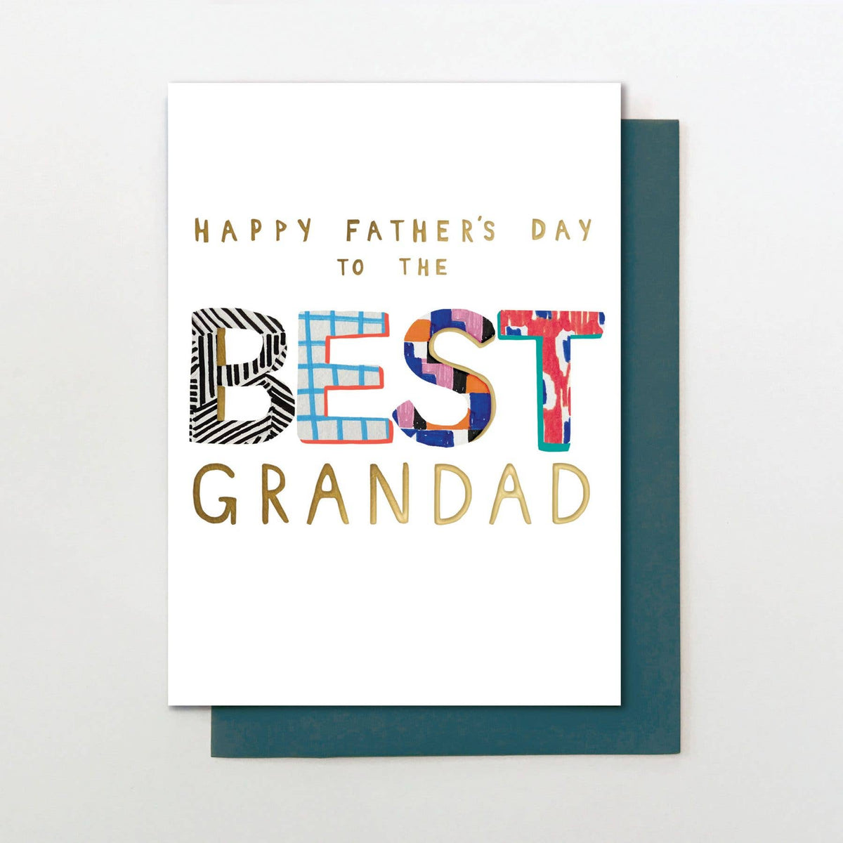 Best Grandad Text Card