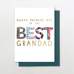 Best Grandad Text Card