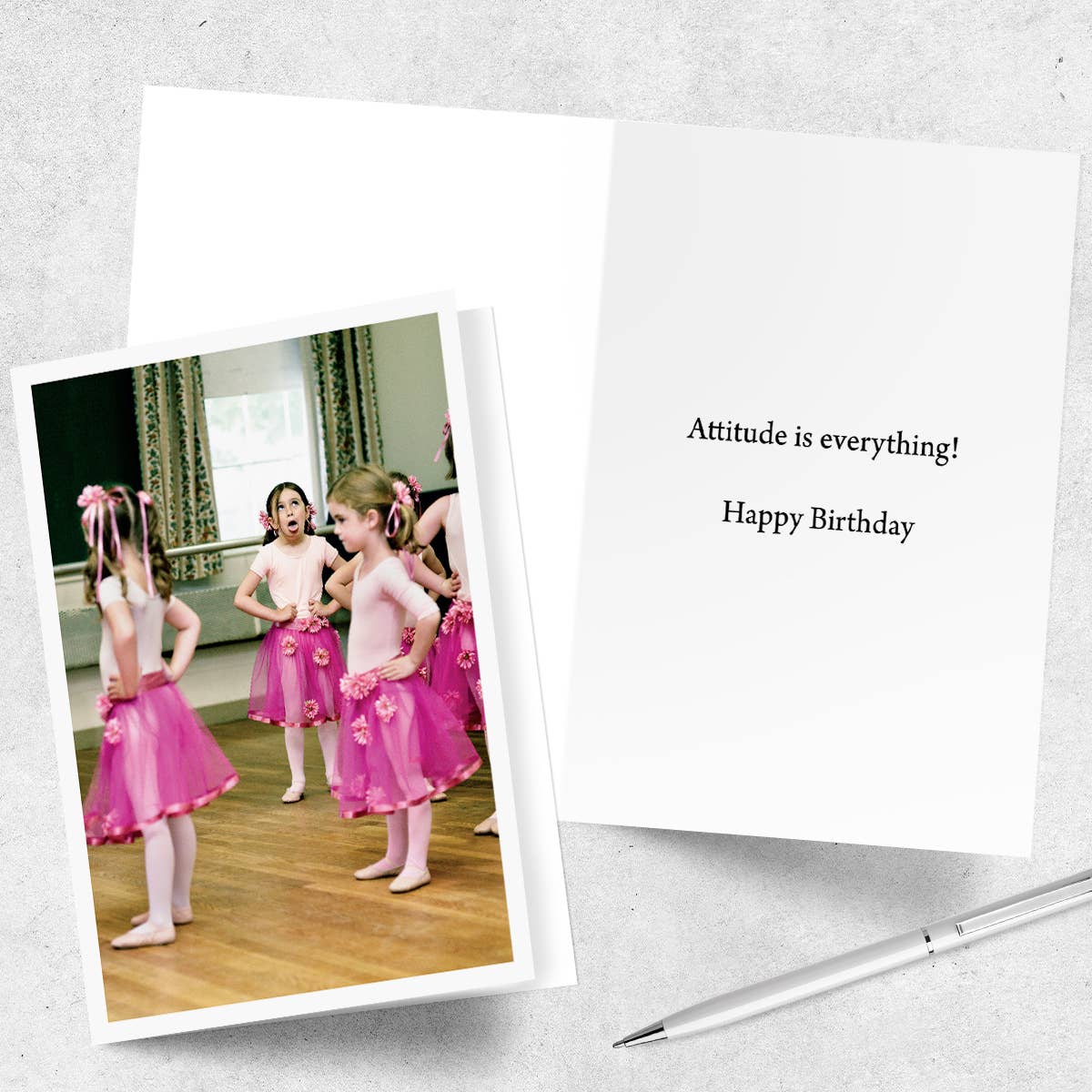 Attitude Is Everything Birthday Card