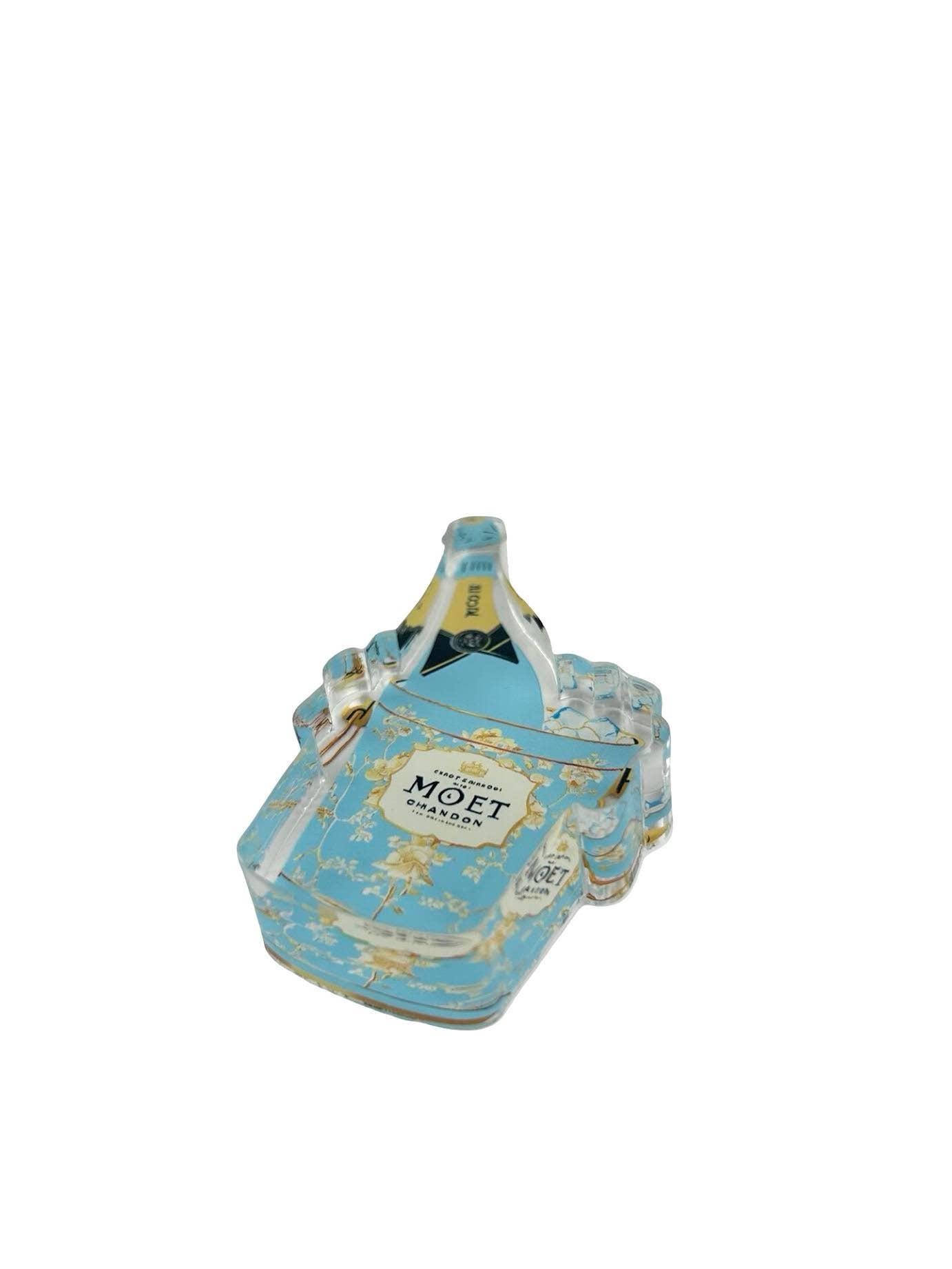 Acrylic Napkin Weight - Ice Bucket