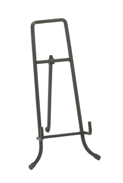 Black Straight Edge Easels