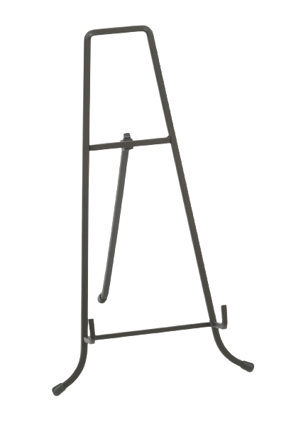Black Straight Edge Easels