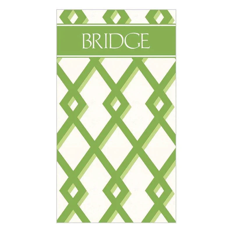 Bridge Score Pad Trellis